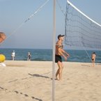 Стойки  для пляжного волейбола