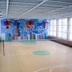 Спортивный зал в Олимпийской базе Украины по зимним видам спорта