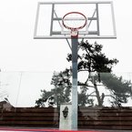 Баскетбольна стійка в Козині