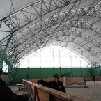 Крытая площадка в Центральном спортивном клубе Вооруженных Сил Украины