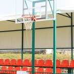 Комплект баскетбольный: стойка, щит, корзина и сетка