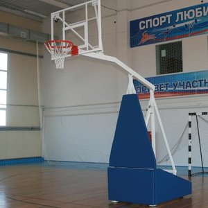 Баскетбольная стойка мобильная складная тренировочная
