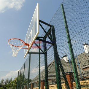 Стойка баскетбольная стационарная на двух опорах под щит Фиба