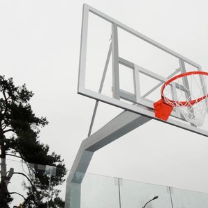Баскетбольная стойка стационарная