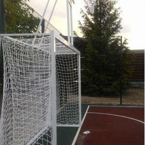 Ворота для мини футбола и гандбола с баскетбольным щитом 