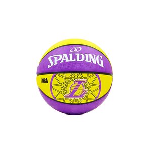 Мяч баскетбольный резиновый №7 Molten NBA Team Lakers 83156Z