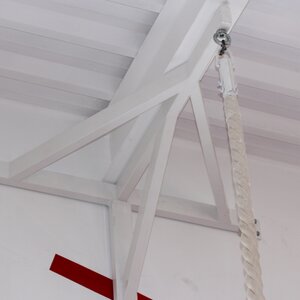 Система крепления под гимнастические кольца или канат